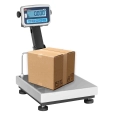 Waga z legalizacją platformowa do 150 kg ekran LCD wagPRO-150L