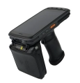 Terminal mobilny UHF z uchwytem GUN i stacją dokującą Android 13 skaner QR