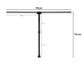 Lampa biurkowa z pilotem, LED, HDWR LumixDesk-12