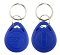 Brelok zbliżeniowy UNIQUE RFID 125 kHz zakodowany niebieski HD-RKF07