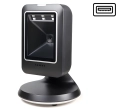 Skaner QR i kodów kreskowych, stacjonarny, przewodowy, USB, odczyt kodów z ekranu LCD HD-S63