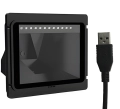 Skaner kodów QR AZTEC i kreskowych, przewodowy, USB, RS232 z odczytem kodu z ekranu LCD HD-SM950