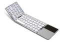 Kompaktowa, elegancka, podwójnie składana klawiatura Bluetooth z touchpadem typerCLAW BS120