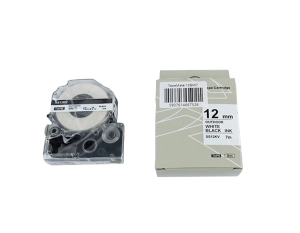 Etykiety samoprzylepne na rolce do własnego nadruku białe 12 mm x 7 m TapeMate-12BW7 