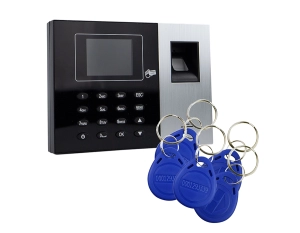 Rejestrator czasu pracy TimeLok-300N i 15 sztuk zakodowanych breloków RFID HD-RKF07-15