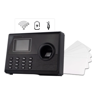 Rejestrator czasu pracy TimeLok-400NWEPBI4G + 15 sztuk zakodowanych kart RFID HD-RWC01