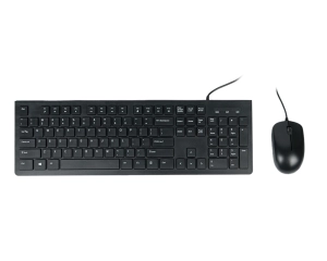 Klawiatura i myszka zestaw przewodowy USB QWERTY KeyClick-PC110 