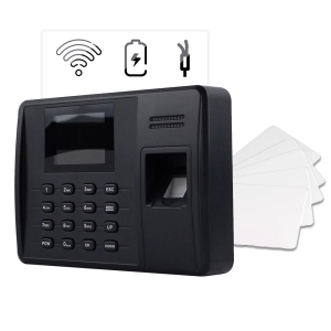Rejestrator godzin pracy dodatkowa bateria IC Wiegand TimeLok-200NWEPBI + 10 zakodowanych kart RFID 13,56 mHz HD-RWC02