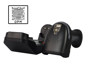 Skaner przemysłowy kodów DPM QR ze stacją dokującą, WIFI 2.4G Bluetooth, wbudowana pamięć i duży zasięg HD9900