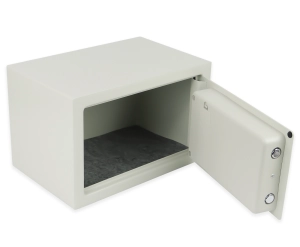 Mały sejf z elektronicznym zamkiem i kluczem awaryjnym SecureBox-30