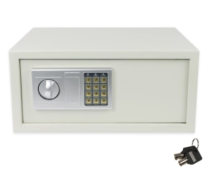 Sejf domowy, stalowa obudowa, 43 × 33 × 20 cm, HDWR SecureBox-40