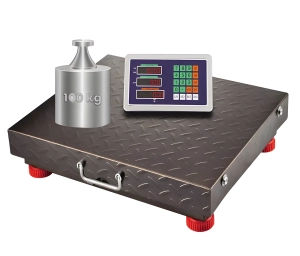 Waga platformowa do 100 kg bezprzewodowa wyświetlacz LED wagPRO-W100