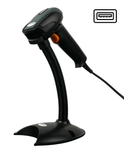Automatyczny skaner kodów kreskowych z podstawką USB HDWR HD29A  OUTLET