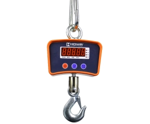 Waga hakowa elektroniczna do 1t 1000 kg z wyświetlaczem, dokładność do 100 g, waga magazynowa wagPRO-H1000