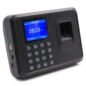Rejestrator czasu pracy na odcisk palca lub hasło z pamięcią wejść i wyjść HDWR FTR01