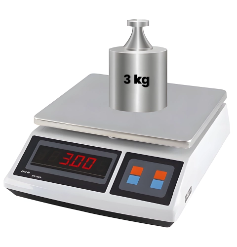 Precyzyjna waga elektroniczna do sklepu, pomiar do 3 kg, HDWR wagPRO-S3