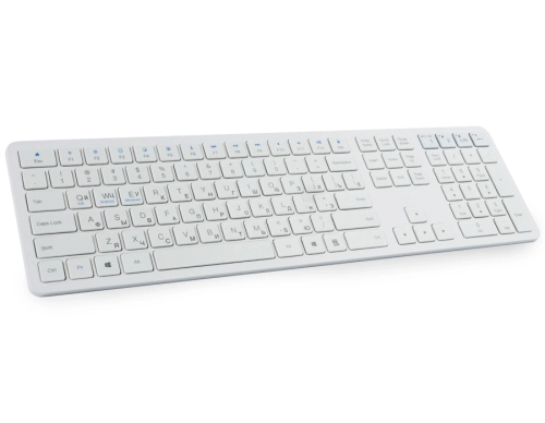 Klawiatura rosyjska bezprzewodowa cyrylica Bluetooth typerCLAW-BC140WR