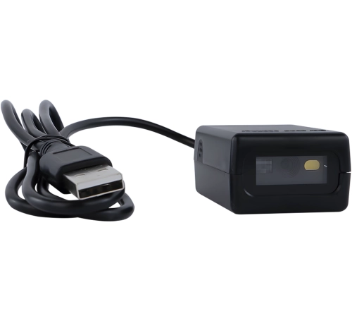 Skaner kodów QR i kreskowych stacjonarny, automatyczny odczyt, skanowanie kodu z ekranu, USB HD-S20