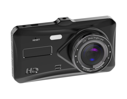Kamera samochodowa przód i tył, dotykowy wyświetlacz 4 cale, G-Sensor, HDWR videoCAR-D600