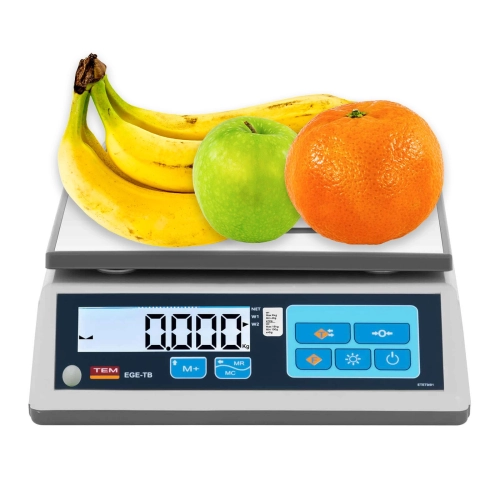 Waga legalizowana sklepowa do 30 kg wyświetlacz LCD wagPRO-S30L