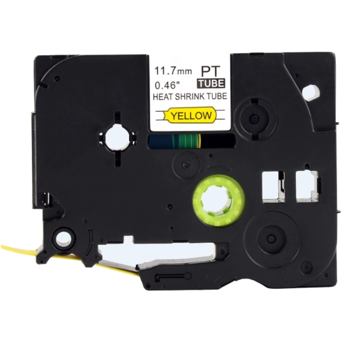 Taśma żółta termokurczliwa do etykieciarki 11,7 mm x 1,5 m TapeMate-117BY15