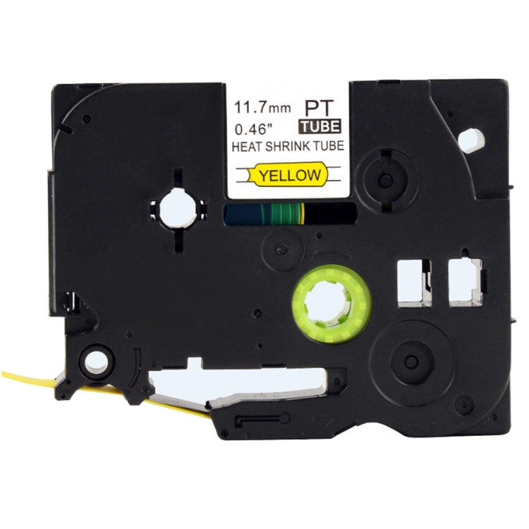 Taśma żółta termokurczliwa do etykieciarki 11,7 mm x 1,5 m TapeMate-117BY15