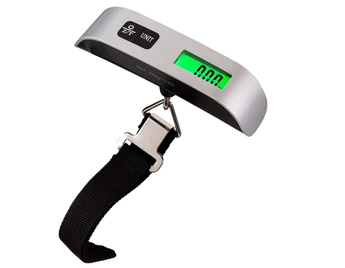 Waga bagażowa kompaktowa do 50 kg z wyświetlaczem LCD