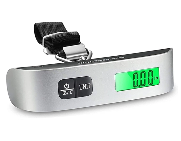 Waga bagażowa kompaktowa do 50 kg z wyświetlaczem LCD