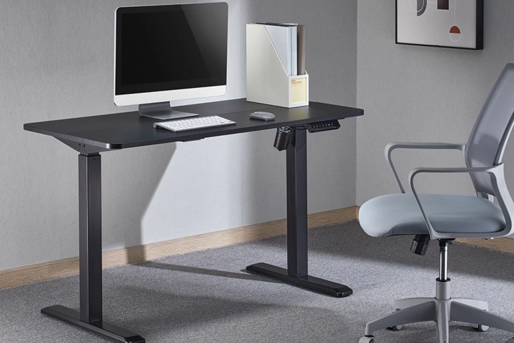 Biurko z regulacją wysokości elektronicznie podnoszony blat deskTOP-22