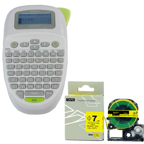 Etykieciarka MarkMate-200DK + etykiety termokurczliwe na rolce