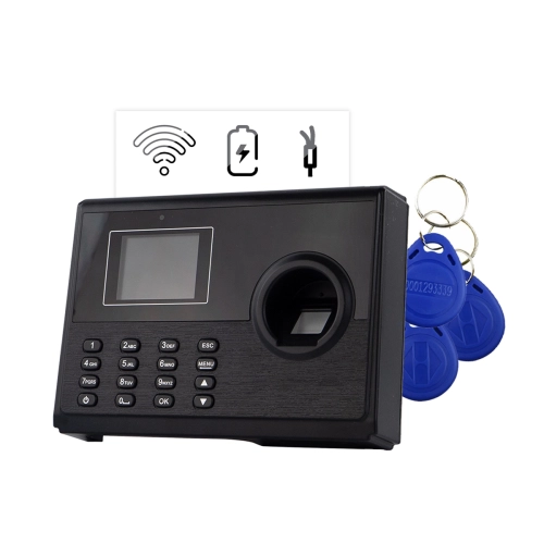 Rejestrator czasu pracy TimeLok-400NWEPBI + 15 sztuk zakodowanych breloków RFID HD-RKF07