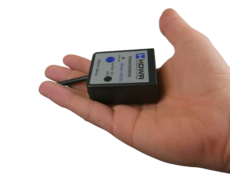 Czytnik kodów QR stacjonarny, odczyt kodu Aztec z dowodu rejestracyjnego HD202