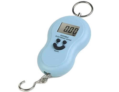 Waga bagażowa do 50 kg, niebieska, HDWR wagPRO-H50AN