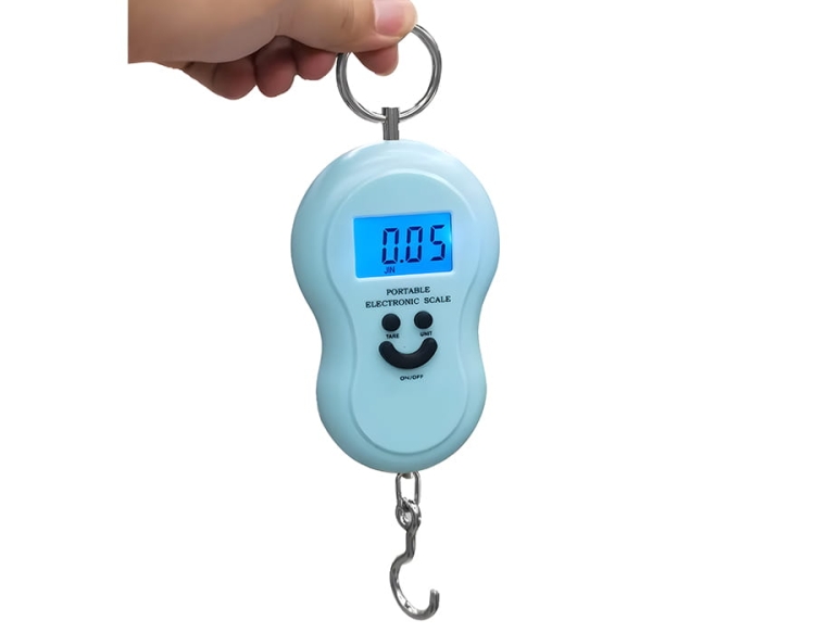 Waga bagażowa do 50 kg, niebieska, HDWR wagPRO-H50AN