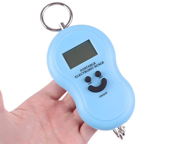 Waga bagażowa do 50 kg, niebieska, HDWR wagPRO-H50AN