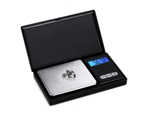 Waga cyfrowa, przenośna do 500 g, dokładność do 0,01 g, HDWR wagPRO-A500GB