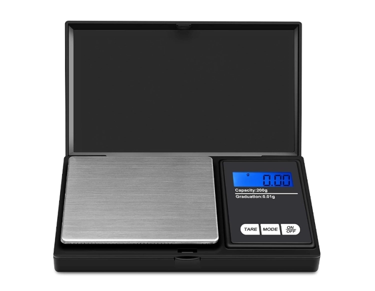 Waga cyfrowa, przenośna do 500 g, dokładność do 0,01 g, HDWR wagPRO-A500GB