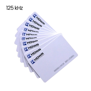 Zestaw 10 kart RFID 125kHz z logo HDWR zakodowane HD RPC01