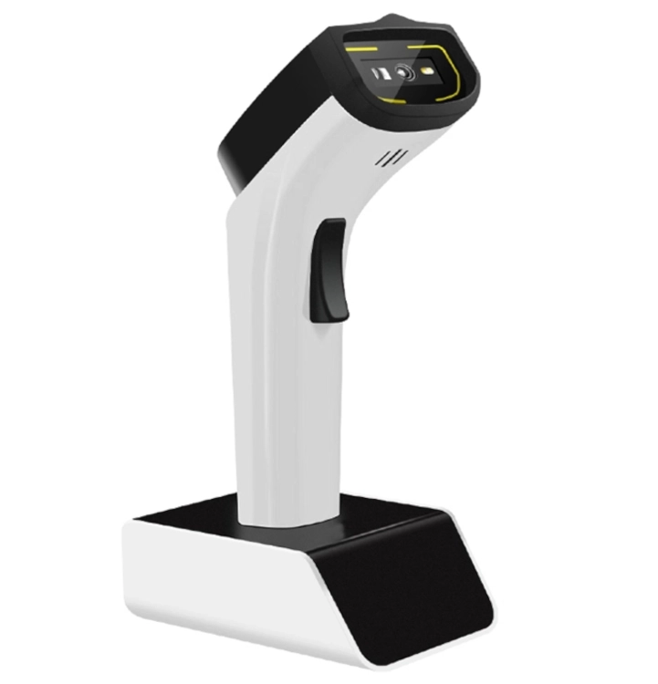 Skaner magazynowy do kodów QR i kreskowych ze stacją dokującą i odczytem tagów RFID 13,56 mHz HD8100-RF