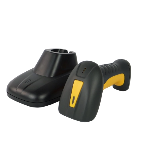 Skaner magazynowy kodów QR dalekiego zasięgu ze stacją i odczytem z 7 m, WIFI Bluetooth, przemysłowy HD4600-LR