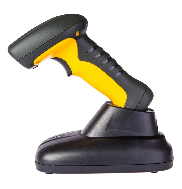 Czytnik dalekiego zasięgu QR ze stacją dokującą i wbudowaną pamięcią, WIFI Bluetooth HD4600-LR