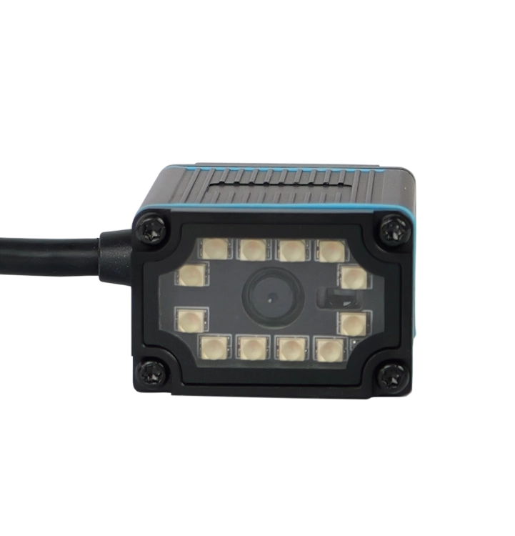 Czytnik przemysłowy QR i kodów kreskowych, stacjonarny, przewodowy z interfejsem RS232 HD650