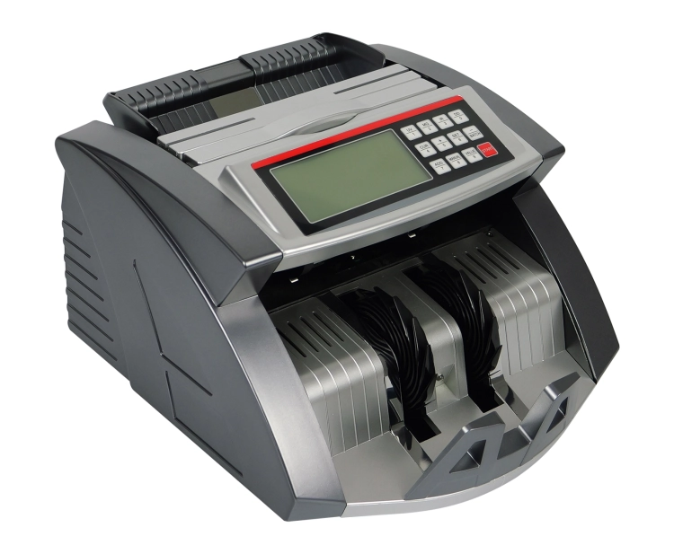 Liczarka pieniędzy z kontrolą UV, IR, MG do banknotów, elektroniczna, wielowalutowa FiscalFlow-2010