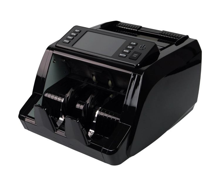 Liczarka wielowalutowa do liczenia banknotów z kontrolą UV, zaawansowana, 3 prędkości liczenia FiscalFlow-2012