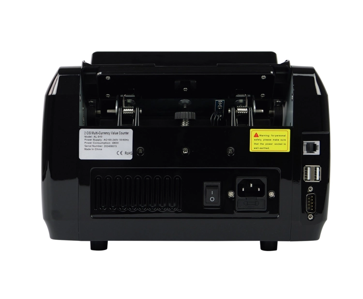 Liczarka wielowalutowa do liczenia banknotów, wiele funkcji, wykrywanie fałszywych banknotów FiscalFlow-2012