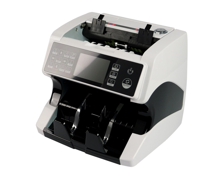 Liczarka do banknotów z testerem UV, MG, wykrywanie fałszywych pieniędzy, wielowalutowa FiscalFlow-5012