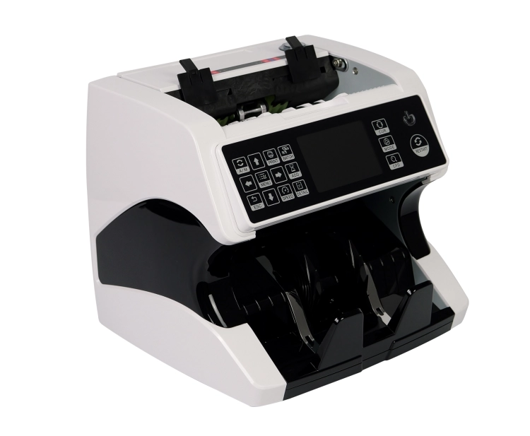 Liczarka do liczenia banknotów, rozpoznawanie walut, wykrywanie fałszywych pieniędzy, kontrola UV, MG FiscalFlow-5012