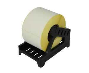 Dyspenser do etykiet samoprzylepnych na rolce lub skladanych%2C na naklejki do szerokosci 110 mm OPrint LSB