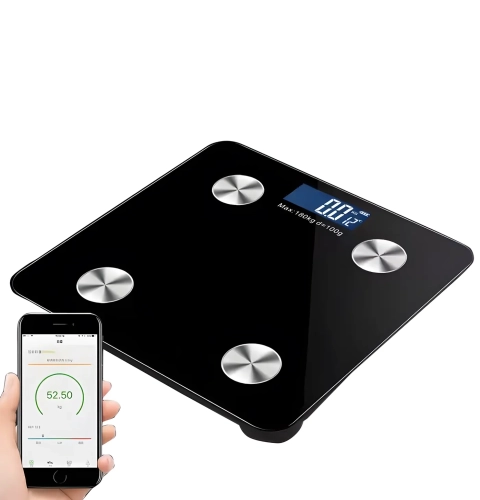 Inteligentna waga łazienkowa z pomiarem BMI Bluetooth do 180 kg wagPRO-B5