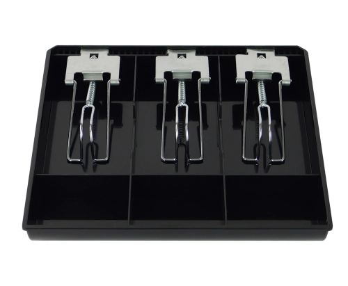 Tacka na gotówkę, 3 przegrody na banknoty, 24,5  × 24,2 × 3,5 cm, InsertTill-250